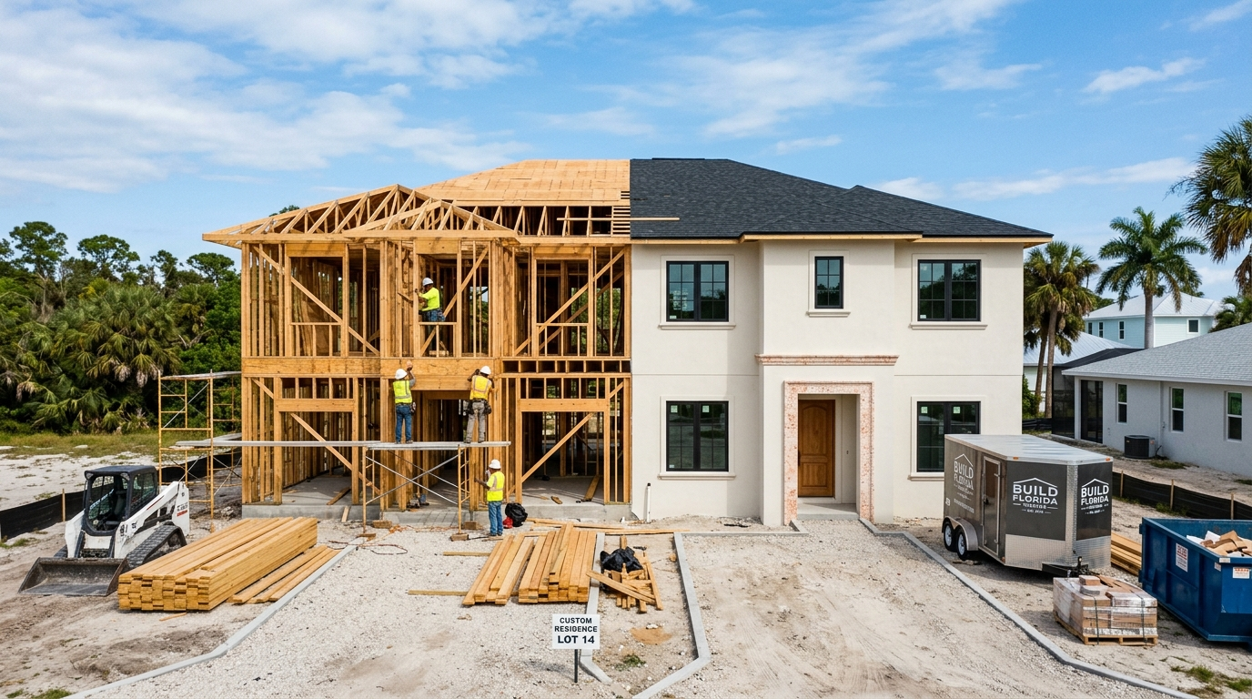 Custom home builders in Jacksonville FL construction